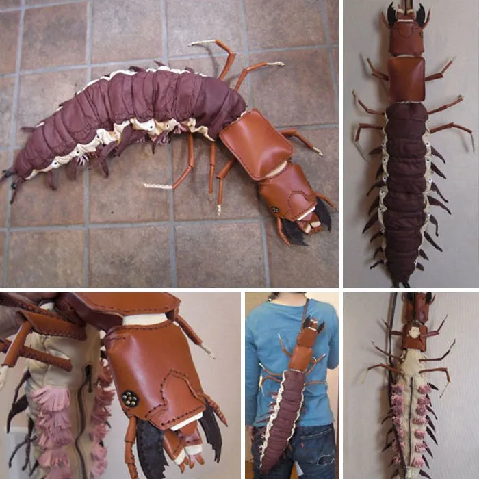 Japanese Artist Makes Realistic Creature-Inspired Handbags And Other Accessories That Look Too Real (35 Pics)