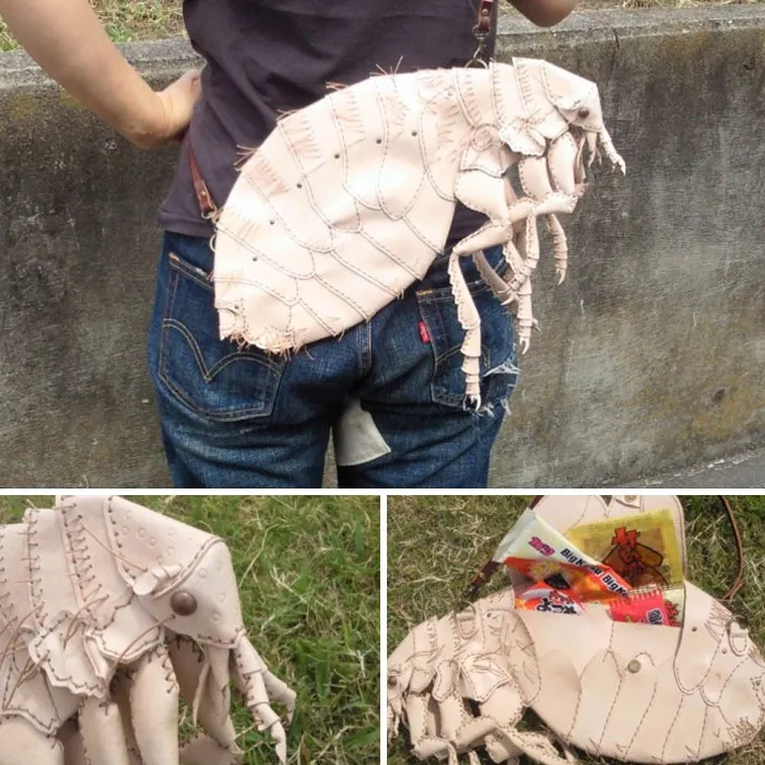 Japanese Artist Makes Realistic Creature-Inspired Handbags And Other Accessories That Look Too Real (35 Pics)