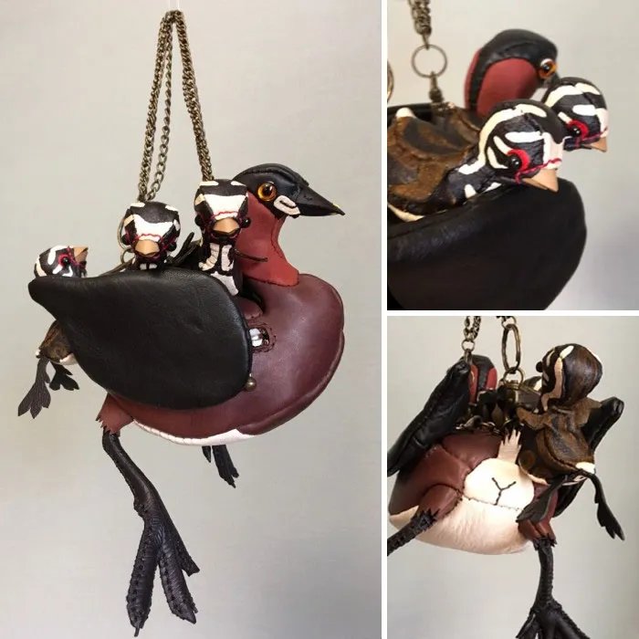 Este artista japonés crea bolsos y accesorios en forma de bichos y otras criaturas, y su aspecto es muy real (35 imágenes)