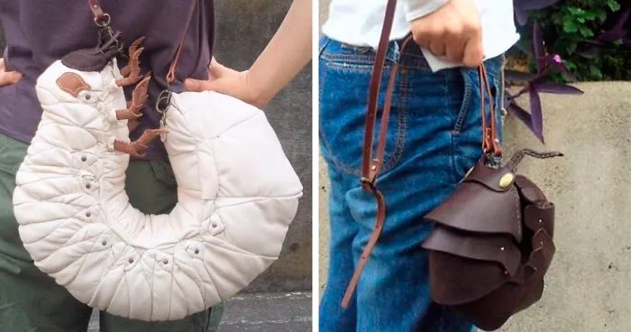 Japanese Artist Makes Realistic Creature-Inspired Handbags And Other Accessories That Look Too Real (35 Pics)