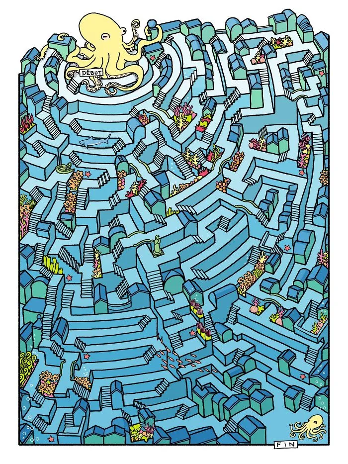 Artist Creates Mind-Boggling Mazes And Here Are 27 Of Them