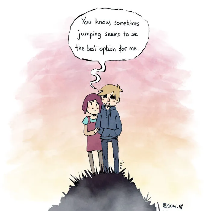 I Illustrate My Darkest Thoughts To Help People Understand What It’s Like To Suffer From Mental Illness (New Pics)