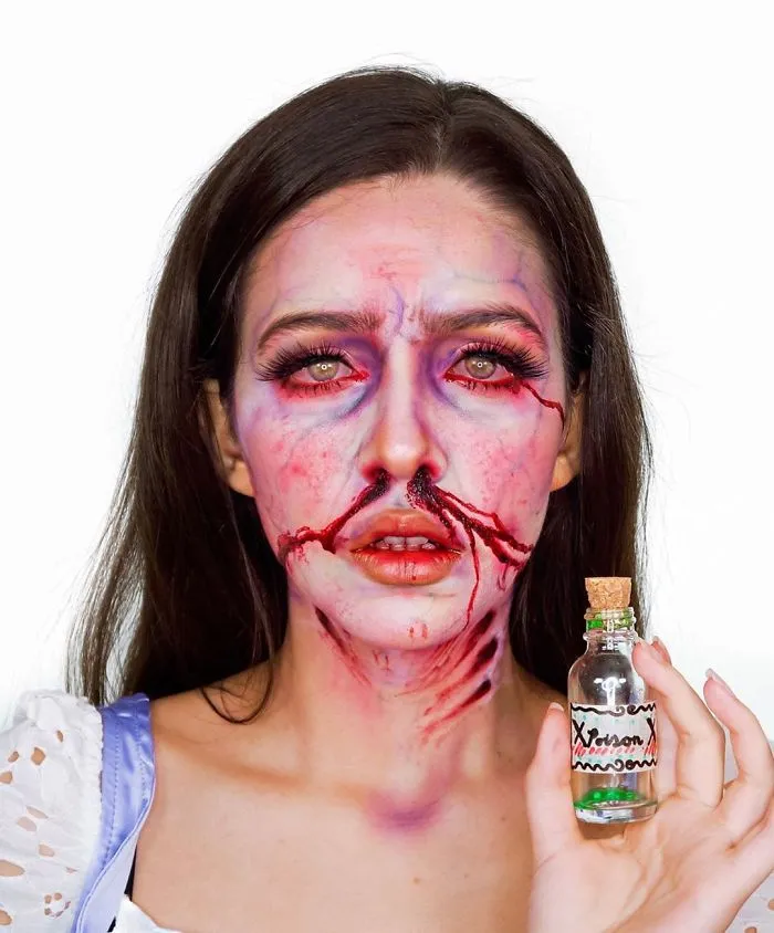 16 Y.O. And 18 Y.O. Sisters Are Taking Makeup To The Next Level And Here Are Their 30 Mind-Blowing Transformations