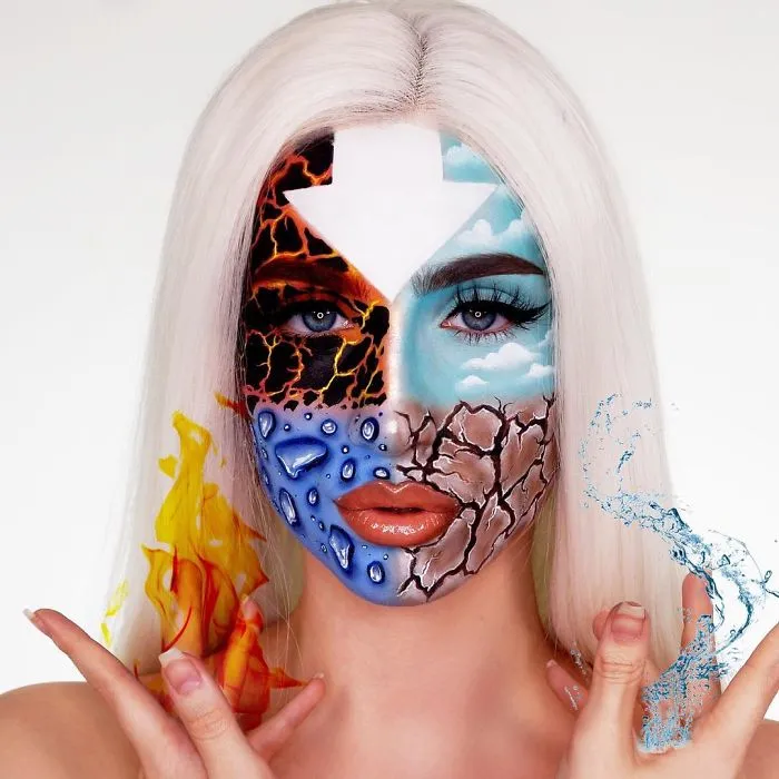 16 Y.O. And 18 Y.O. Sisters Are Taking Makeup To The Next Level And Here Are Their 30 Mind-Blowing Transformations