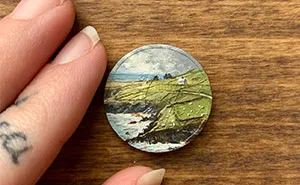 I Create Tiny Oil Paintings On Coins And Here Are My 30 Works