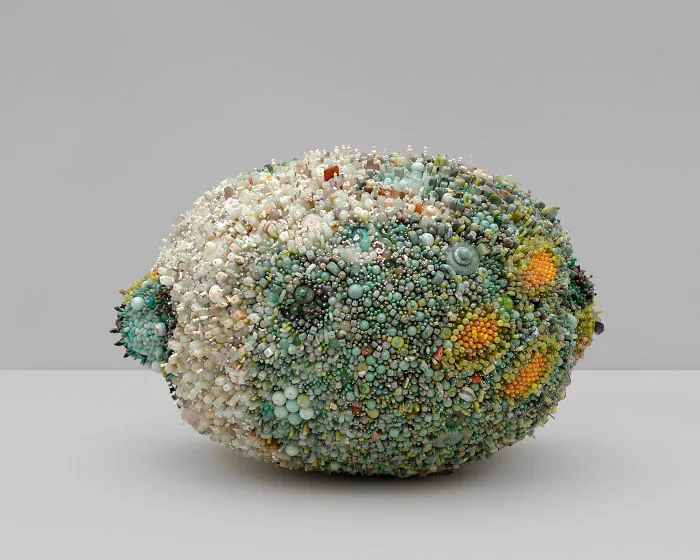 These Moldy Fruits Are Actually Sculptures Made Of Gemstones