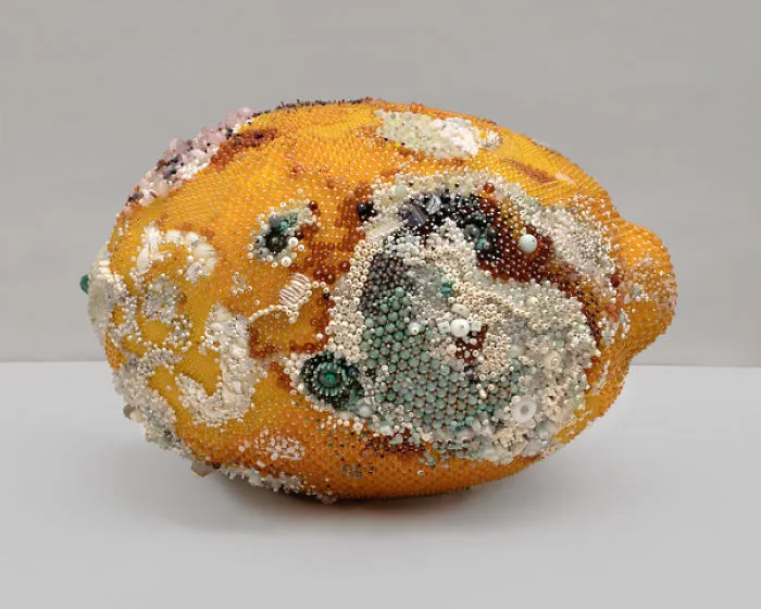 These Moldy Fruits Are Actually Sculptures Made Of Gemstones