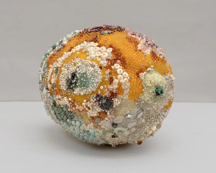 These Moldy Fruits Are Actually Sculptures Made Of Gemstones