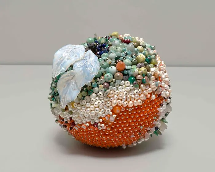 These Moldy Fruits Are Actually Sculptures Made Of Gemstones