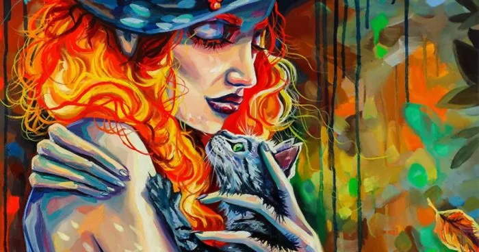 40 Creepy Women Portraits That I Painted In The Last Two Years