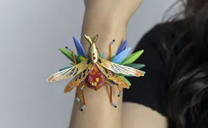 Our 26 Pics Of An Intricate Jewelry Series Made Almost Entirely From Paper