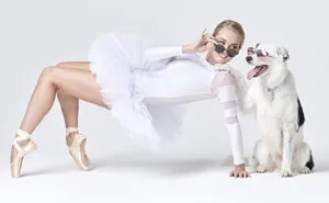 Ballet Dancers And Dogs Pose Together For A Photoshoot And The Result Will Make Your Day (40 Pics)