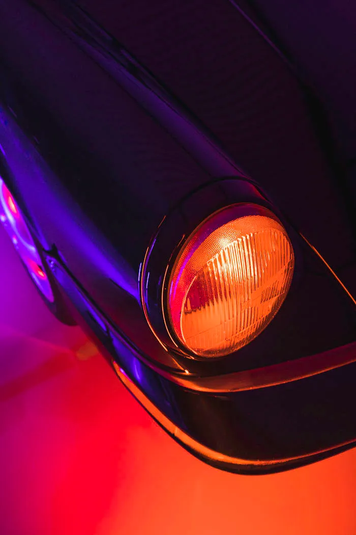 Neon Porsche Shoot Inspired By 'Drive'