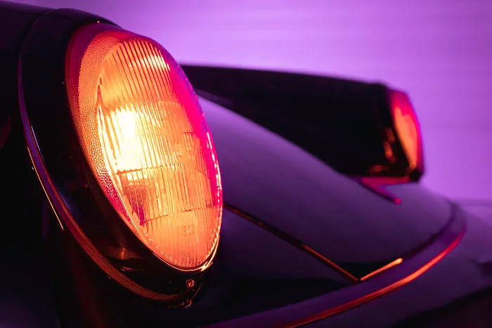 Neon Porsche Shoot Inspired By 'Drive'