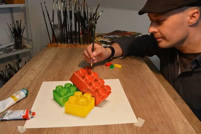 Professional German Artist Creates Incredible 3D Drawings On Simple Flat Surfaces (30 Pics)