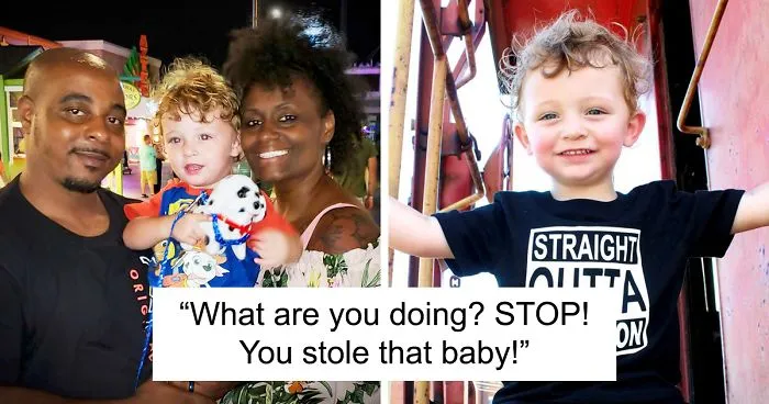  Black Mom Gets Accused Of Stealing A White Boy That's Actually Her Son, Says People Are Extremely Judgmental