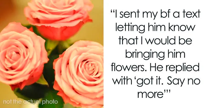 Woman Enrages Boyfriend's Sexist Uncle By Bringing Flowers To A Family Get-Together