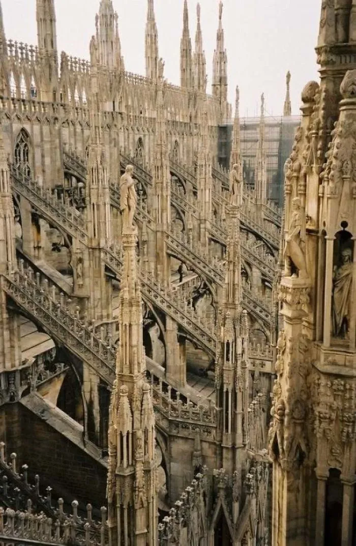 ¿Cómo se llaman estas cosas? ¿Son típicos de la arquitectura gótica?