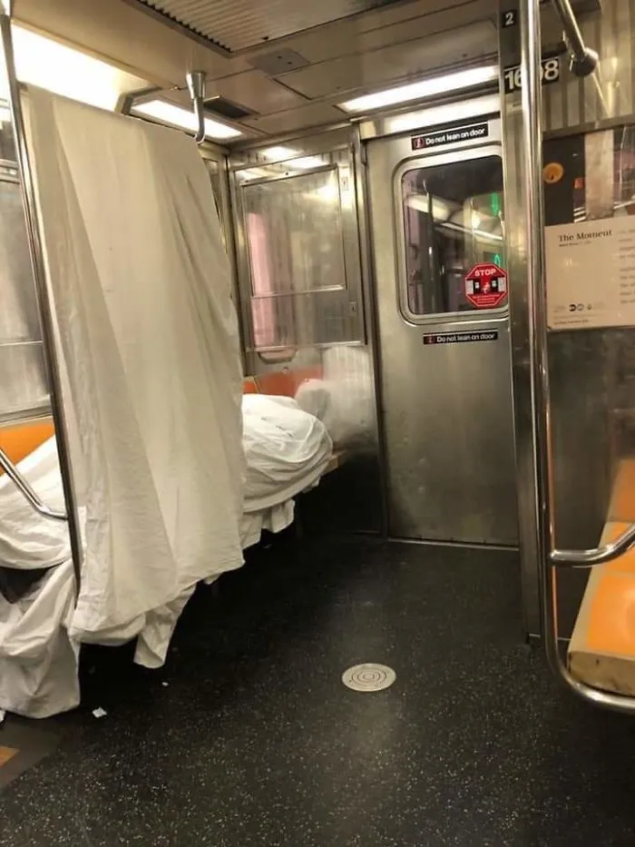 Not Sure What Was Happening Here, But I Bailed At The Next Stop