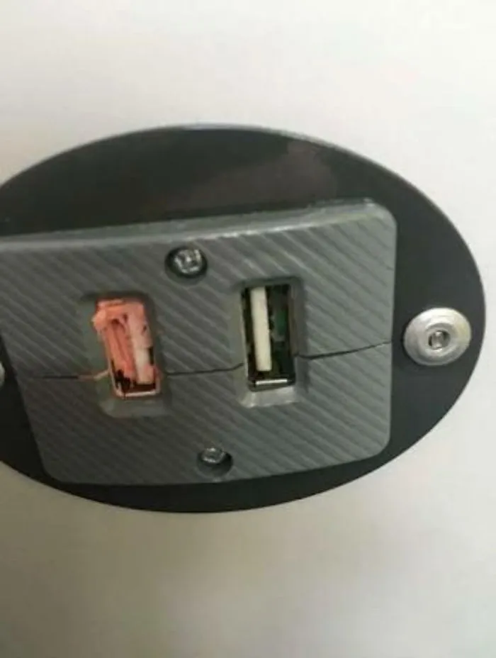 People Who Put Gum On The USB Ports Of Public Transport