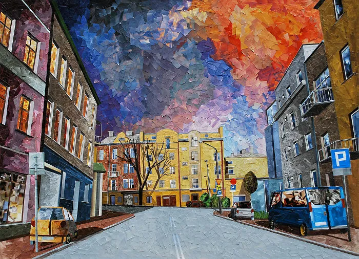"Sunday", 80x110 cm