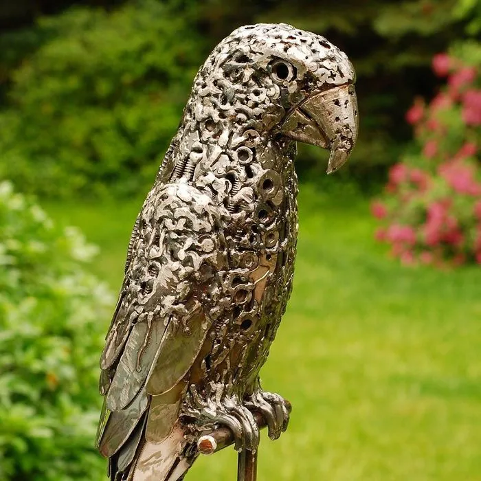 Self-Taught American Artist Turns Reclaimed Materials Into Breathtaking Sculptures (30 Pics)
