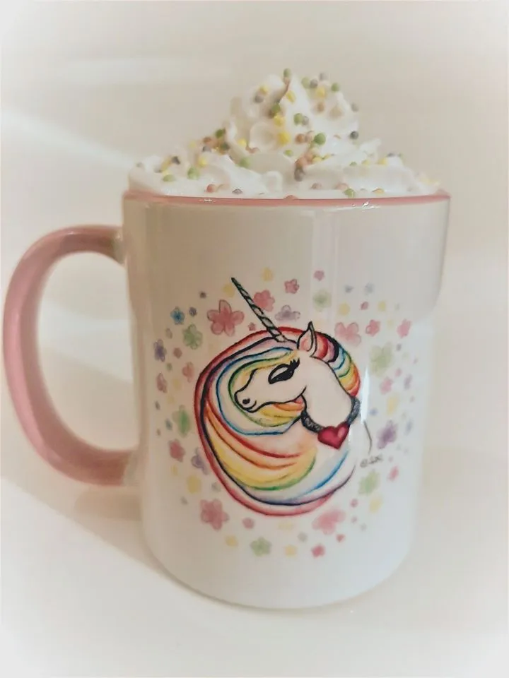 Fundraising Auction 💗✨🦄 Don't Miss Out - Last Day To Bid On This Unicorn Mug Donated By Mugs 'N More!!
