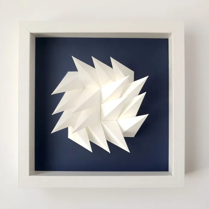 Abstract Shapes Carefully Made From Paper By Zahra Ammar