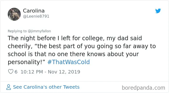 Jimmy Fallon Asks People To Share The "Cold" Insults They've Gotten And They Deliver (30 Tweets)