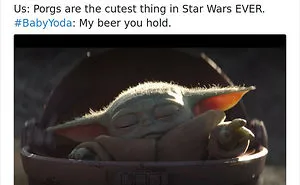 Giggle Together With Baby Yoda At These Cute Grogu Memes