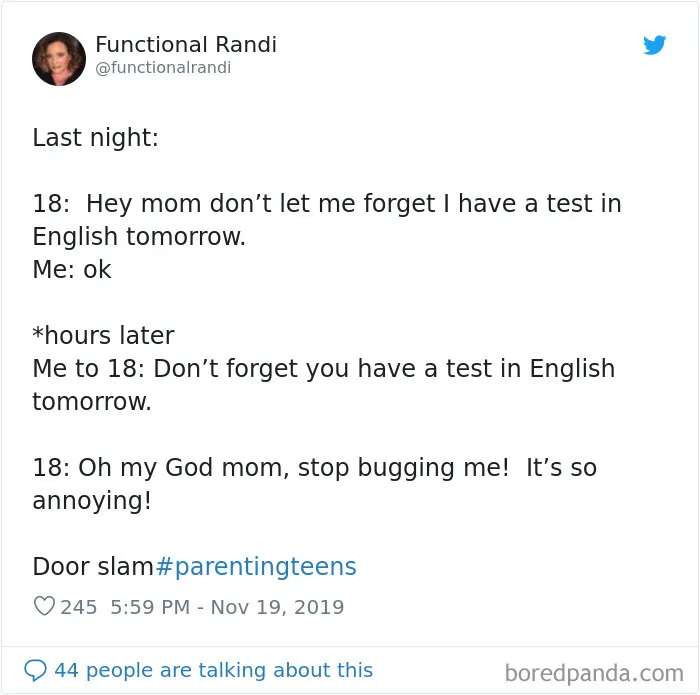 30 Parents Tweeting About What Having A Teenager Feels Like
