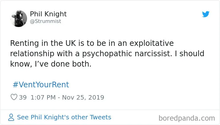30 Unapologetic 'Vent Your Rent' Tweets That Expose Some Of The Worst Landlords