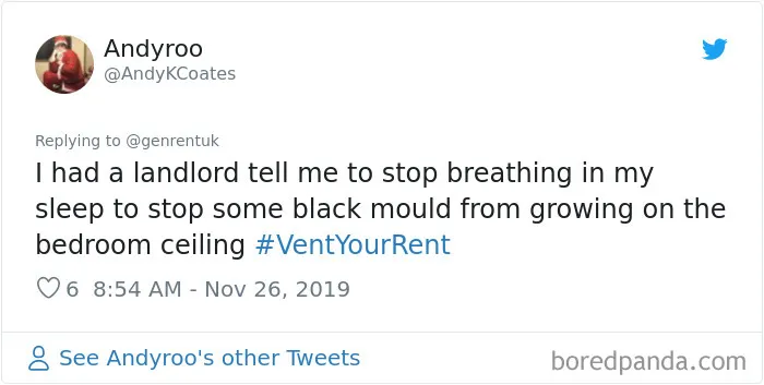 30 Unapologetic 'Vent Your Rent' Tweets That Expose Some Of The Worst Landlords