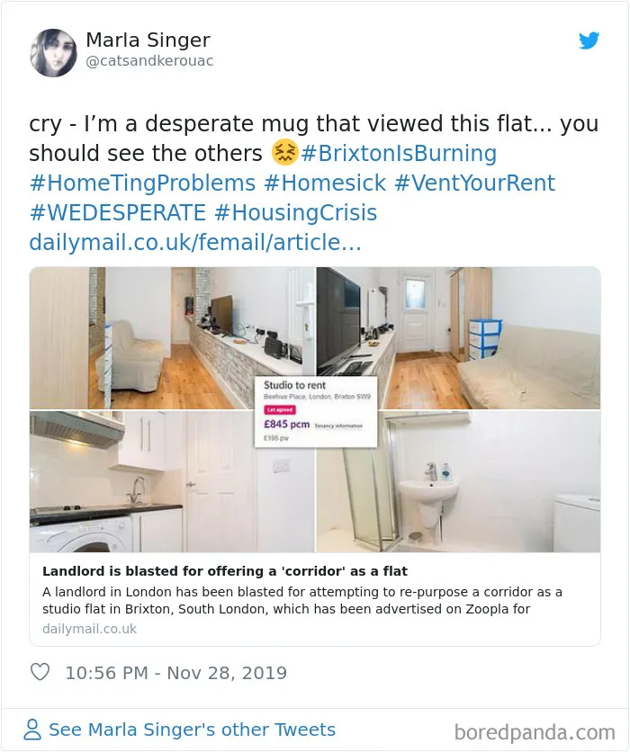 30 Unapologetic 'Vent Your Rent' Tweets That Expose Some Of The Worst Landlords