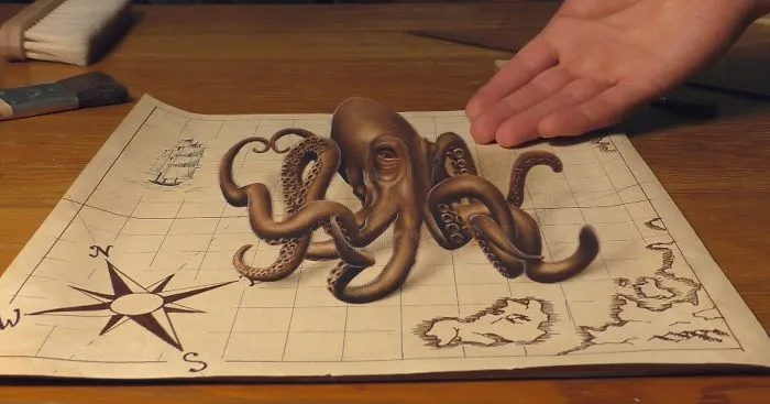 Professional German Artist Creates Incredible 3D Drawings On Simple Flat Surfaces (30 Pics)