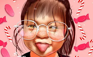 I Am A 17-Year-Old And I Draw With Just My Index Finger And Thumb On An Android Phone