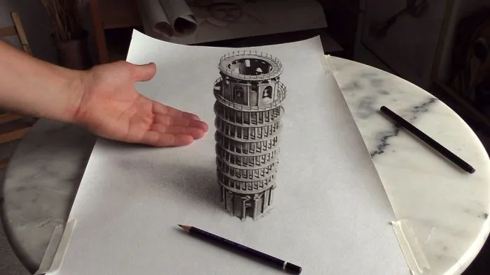 Professional German Artist Creates Incredible 3D Drawings On Simple Flat Surfaces (30 Pics)