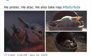 Giggle Together With Baby Yoda At These Cute Grogu Memes