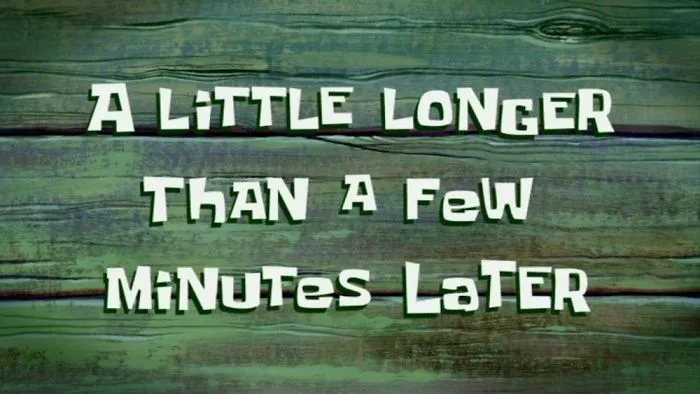 Someone Shared Their Favorite Time Cards From Spongebob Squarepants And They're Too Perfect