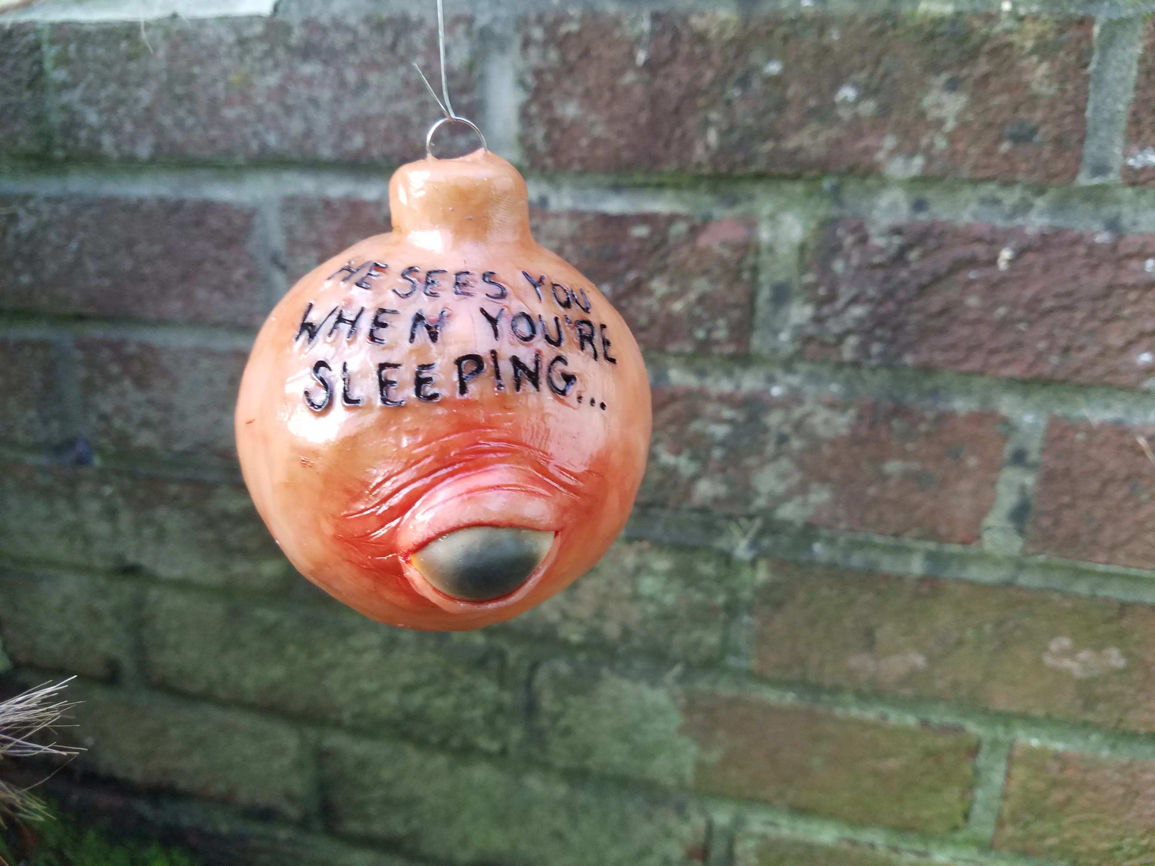 I Freak Myself Out Making Creepy Christmas Ornaments