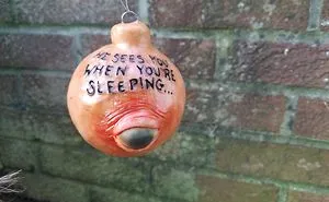 I Freak Myself Out Making Creepy Christmas Ornaments