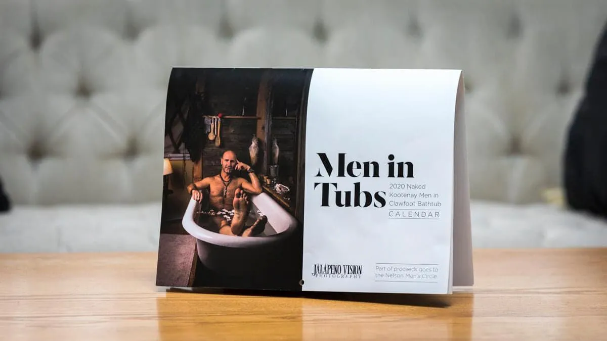 2020 Men In Tubs Calendar