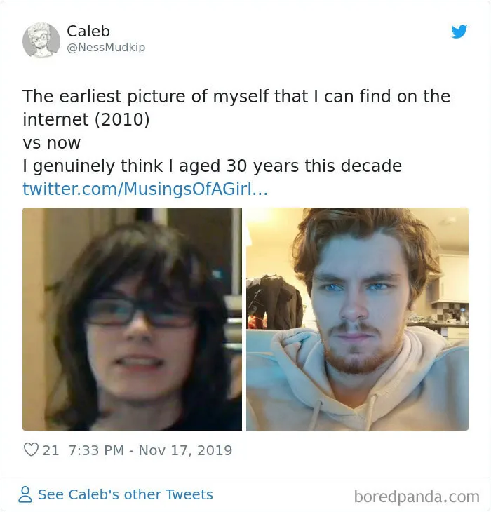 People Are Posting Their Decade Transformations And Here Are 30 Of The Best Ones