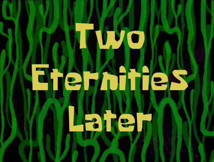 Someone Shared Their Favorite Time Cards From Spongebob Squarepants And They're Too Perfect