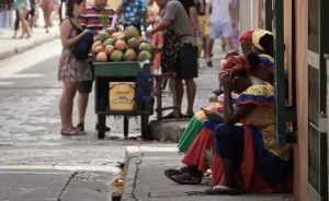 Street Vendors Of Cartagena, Colombia