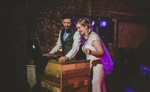 I Photographed A Wedding Where Both The Bride And The Groom Were Djs