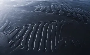 I Photographed The Textures Of The Black Sand Beaches In Iceland