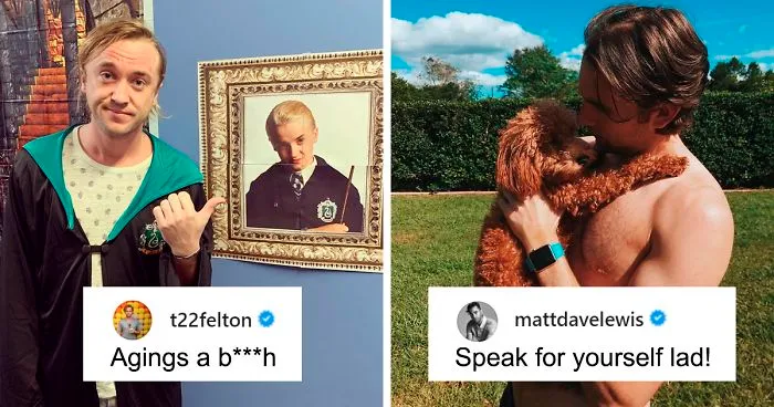 32-Year-Old "Harry Potter" Star Tom Felton Says Aging Sucks, Gets Trolled By His Colleague Matthew Lewis