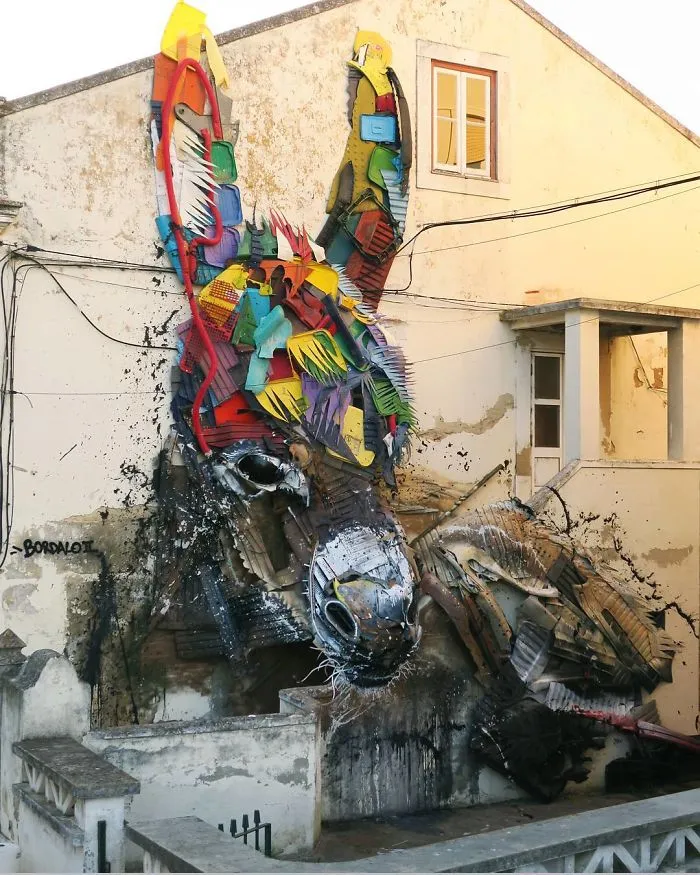 Artist Turns Trash Into Animals To Remind Us About Pollution (30 New Pics)