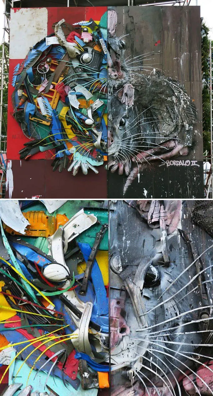 Artist Turns Trash Into Animals To Remind Us About Pollution (30 New Pics)